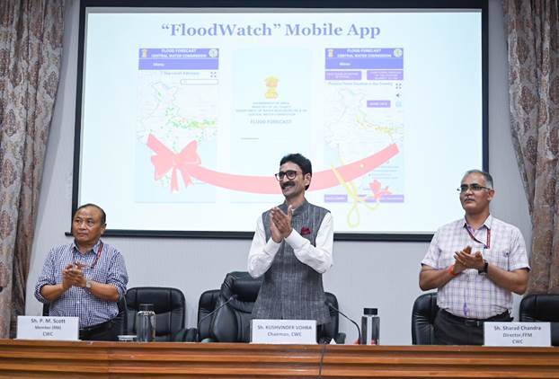 मोदी सरकार ने बाढ़ अपडेट के लिए ‘ फ्लडवॉच एप ‘ लॉन्च किया.
