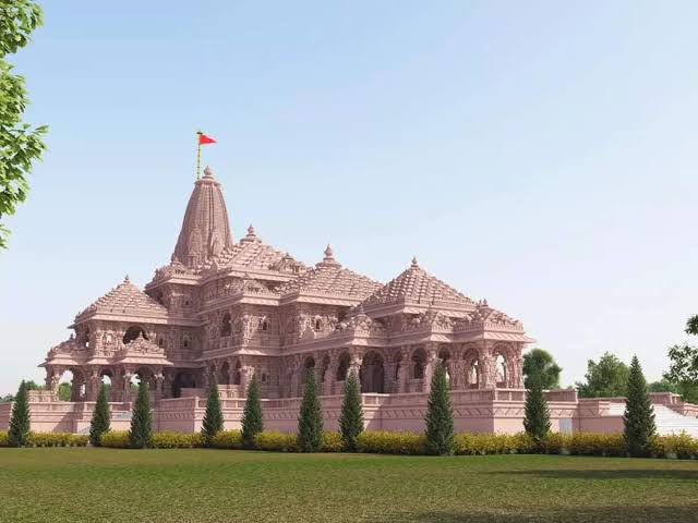 अयोध्या में राम मंदिर प्राण प्रतिष्ठा समारोह, भीष्म स्थापित किया.